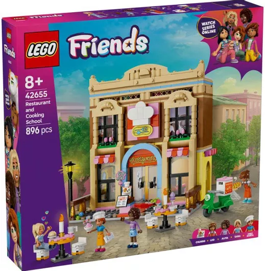 Lego Friends: Restaurant and Cooking School για 8+ Ετών #42655
