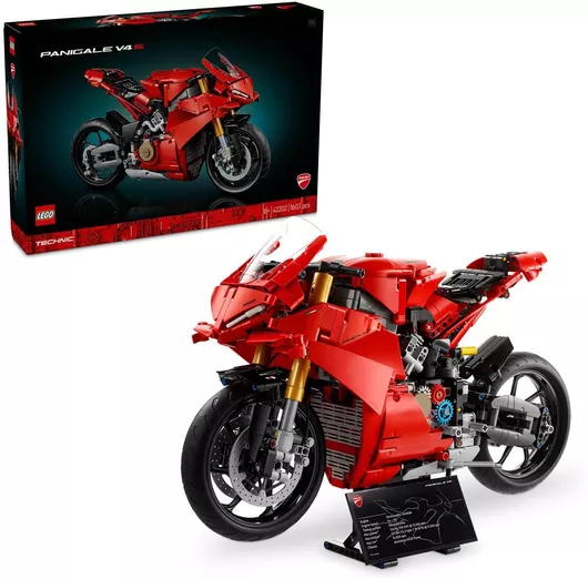 Lego Technic: Ducati Panigale V4 S Motorcycle για 18+ Ετών #42202