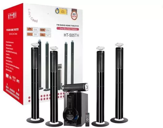 Σετ Ηχείων Home Cinema 125W Μαύρο