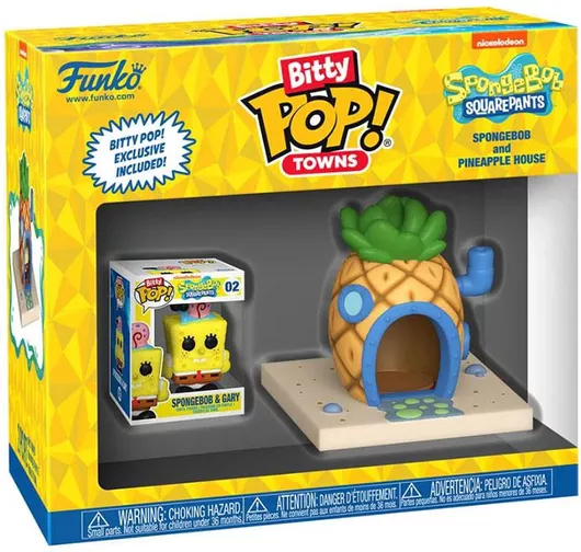 Funko Bitty Pop! Town: SpongeBob SquarePants SpongeBob and Pineapple House Φιγούρα #83638