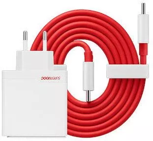 Φορτιστής OnePlus SUPERVOOC με Θύρα USB-A & Καλώδιο USB-C 100W Λευκό