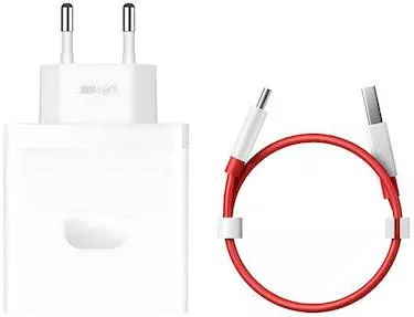 Φορτιστής OnePlus SUPERVOOC με Θύρα USB-A & Καλώδιο USB-C 100W Λευκό