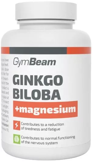 GymBeam Ginkgo Biloba + Magnesium 90 Κάψουλες