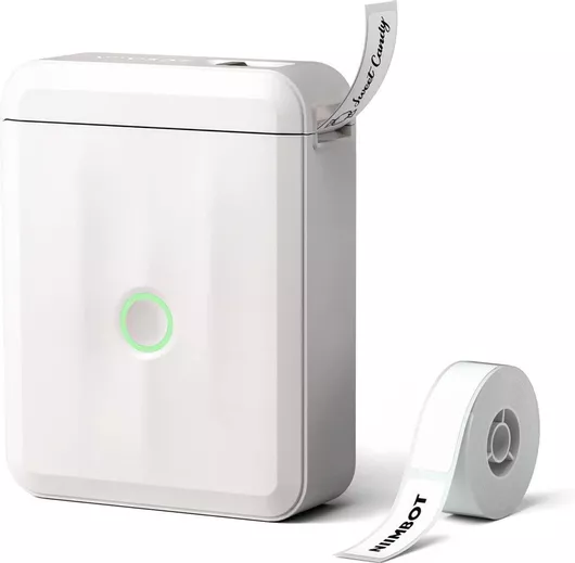Ετικετογράφος Χειρός Niimbot D110-m Θερμικός Ηλεκτρονικός 203dpi Bluetooth Λευκό