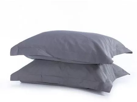 Μαξιλαροθήκη Nef-Nef Homeware Βαμβακερή Oxford 52x52cm Σετ 2τμχ 24 Graffite