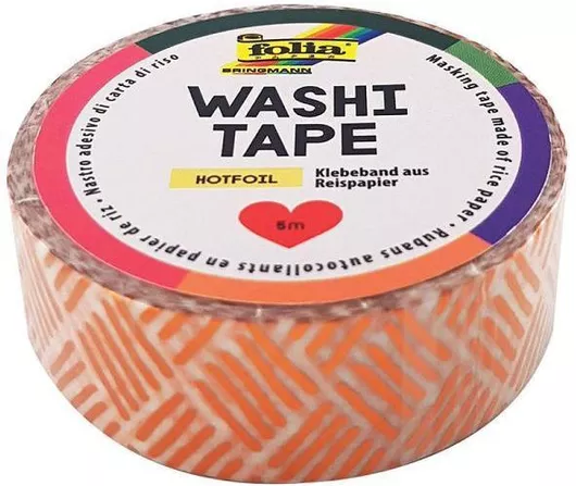 Αυτοκόλλητη Ταινία Διακόσμησης Folia Hotfoil 15mmx5m Copper