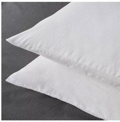 Μαξιλαροθήκη Kentia Βαμβακερή με Φάσα 50x50cm Σετ 2τμχ Pesca 30A