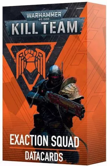 Κάρτες Games Workshop Warhammer 40000: Kill Team - Datacards: Exaction Squad Μονές 