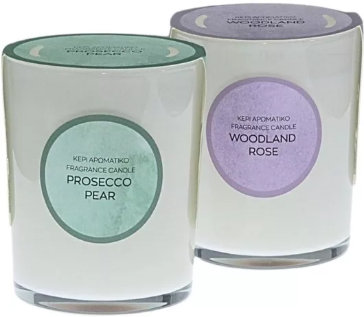 Αρωματικό Κερί Viosarp σε Βάζο 10x12.5cm 480gr Τυχαία Επιλογή Χρώματος