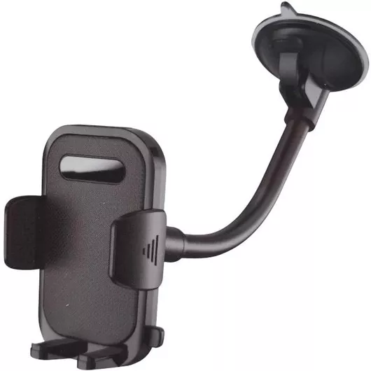 Βάση Κινητού Αυτοκινήτου BJ100-RG05 με Ρυθμιζόμενα Άγκιστρα στο Ταμπλό Μαύρο