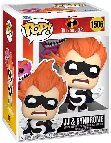Funko Pop! Disney Disney The Incredibles JJ & Syndrome #80948