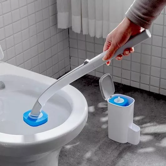 Βουρτσάκι Καθαρισμού Τουαλέτας Εμποτισμένο Μιας Χρήσης