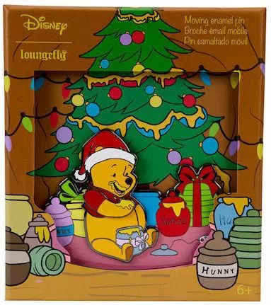 Καρφίτσα Loungefly Disney Winnie The Pooh Honey Πολύχρωμο