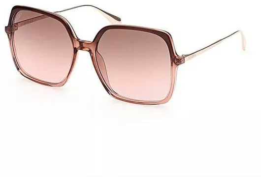 Γυναικεία Γυαλιά Ηλίου Max & Co Oversized με Mixed Σκελετό Καφέ