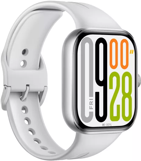 Xiaomi Redmi Watch 5 Aluminium με Παλμογράφο Silver Gray