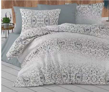 Σετ Μαξιλαροθήκες MayHome Βαμβάκι & Πολυεστέρας με Φάσα 50x70cm Γκρι