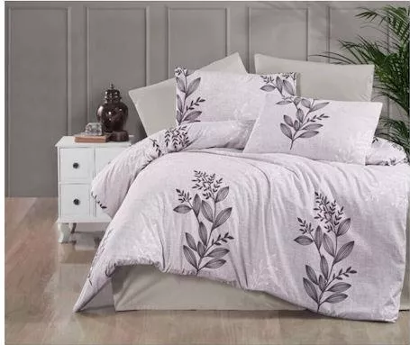 Σετ Μαξιλαροθήκες MayHome Βαμβάκι & Πολυεστέρας με Φάσα 50x70cm Ροζ