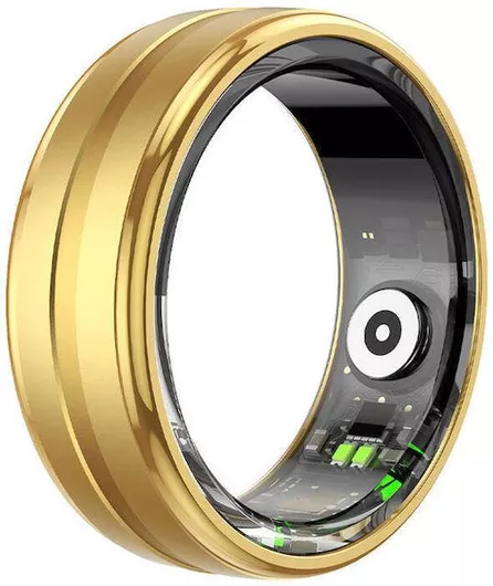 Activity Tracker Colmi R06 Smart Ring 19.8mm με Παλμογράφο Χρυσό