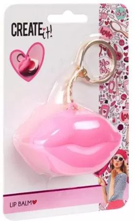 Μπρελόκ Create It! Lip Balm Ροζ Χείλια Τυχαία Επιλογή Σχεδίου