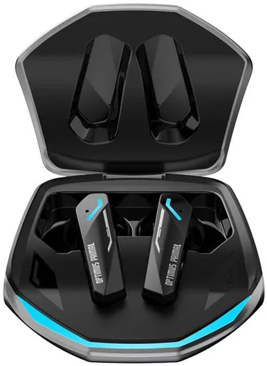 The Transformers TF-T10 In-ear Bluetooth Handsfree Ακουστικά με Θήκη Φόρτισης Μαύρο