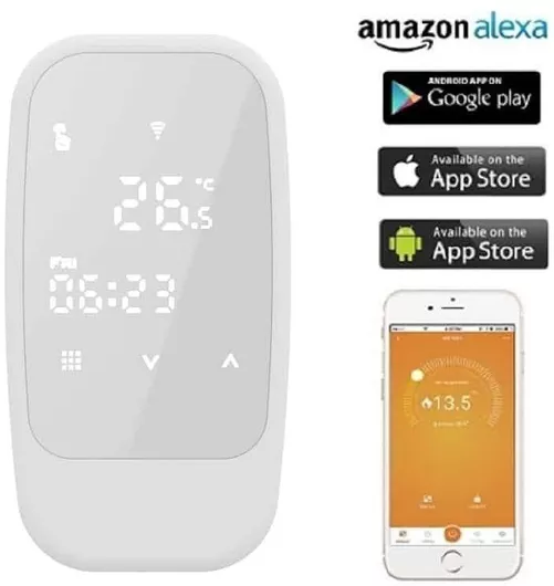 Θερμοστατική Πρίζα WiFi & Internet Control Hysen HY02DB 04525