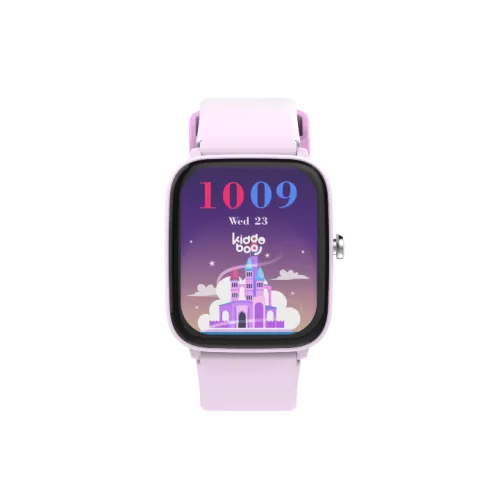 Παιδικό Ρολόι Kiddoboo Smartwatch 2.0 Ψηφιακό Πλαστικό Λουράκι Λιλά
