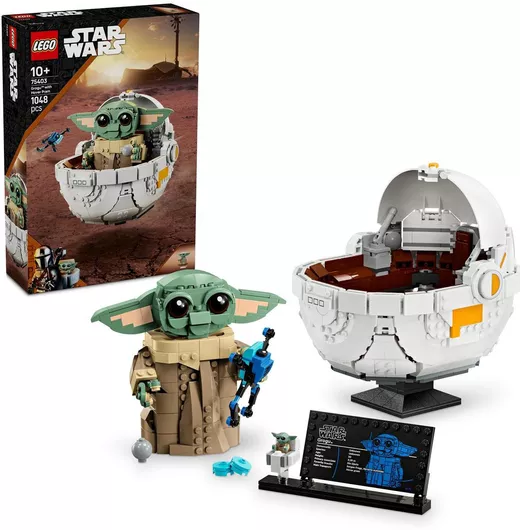 Lego Star Wars: Grogu With Hover Pram για 10+ Ετών #75403
