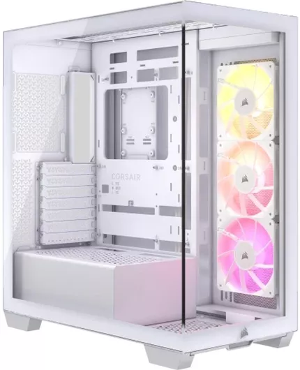 Κουτί Υπολογιστή Corsair 3500X ARGB Gaming Midi Tower με Πλαϊνό Παράθυρο Λευκό