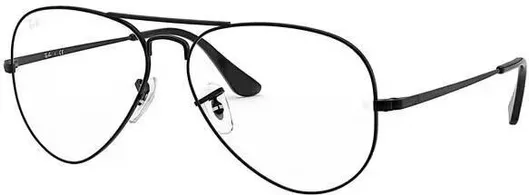 Σκελετός Γυαλιών Ray-Ban Μεταλλικό Aviator Μαύρο