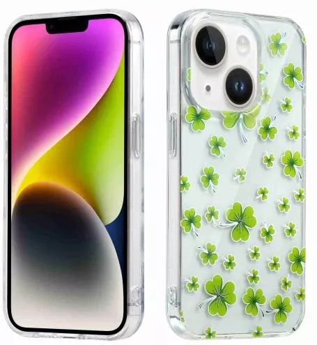 Θήκη Κινητού Back Cover για Apple iPhone 14 Πλαστικό Symphony Four-leaf-clover