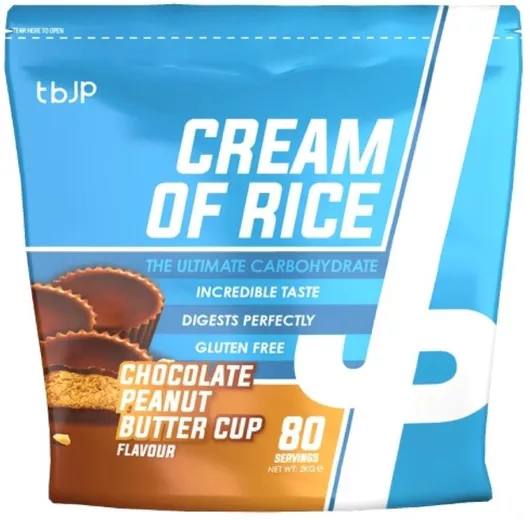 tbJp Cream Of Rice Ειδικό Συμπλήρωμα Διατροφής 2000gr Salted Caramel