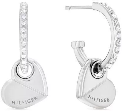 Γυναικεία Σκουλαρίκια Καρφωτά Tommy Hilfiger από Ατσάλι με Πέτρες