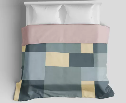 Παπλωματοθήκη Family Enterprise Μονή Βαμβακερή 160x250cm Πολύχρωμο