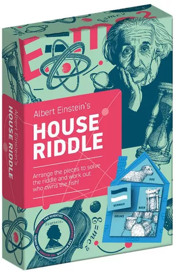 Γρίφος Professor Puzzle House Riddle Albert Einsteins για 8+ Ετών