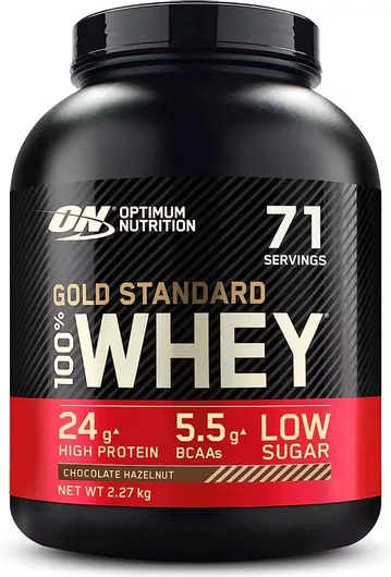 Optimum Nutrition Gold Standard 100% Whey Πρωτεΐνη Ορού Γάλακτος Χωρίς Γλουτένη με Γεύση Extreme Milk Chocolate 2.27kg
