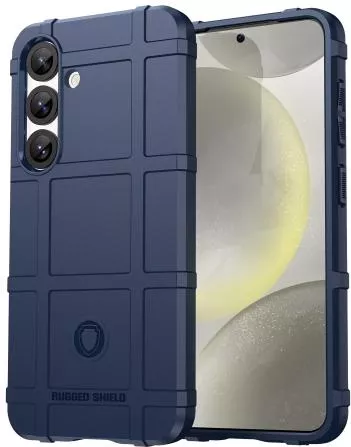 Θήκη Κινητού 360 Full Cover για Samsung Galaxy S25 Plus Πλαστικό με Προστασία Κάμερας Μπλε