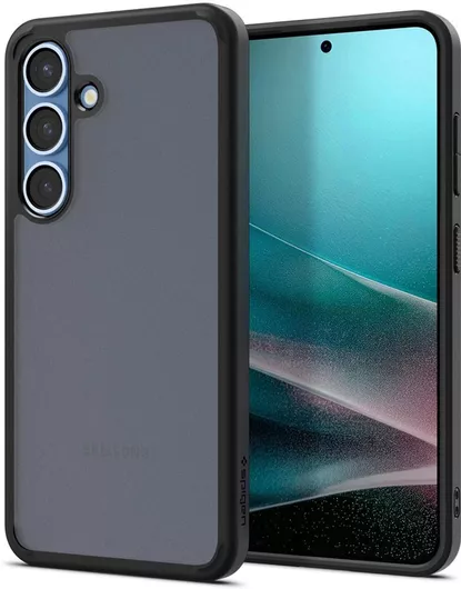 Spigen Ultra Hybrid Back Cover Σιλικόνης/Πλαστικό 1.2mm Μαύρο Galaxy S25