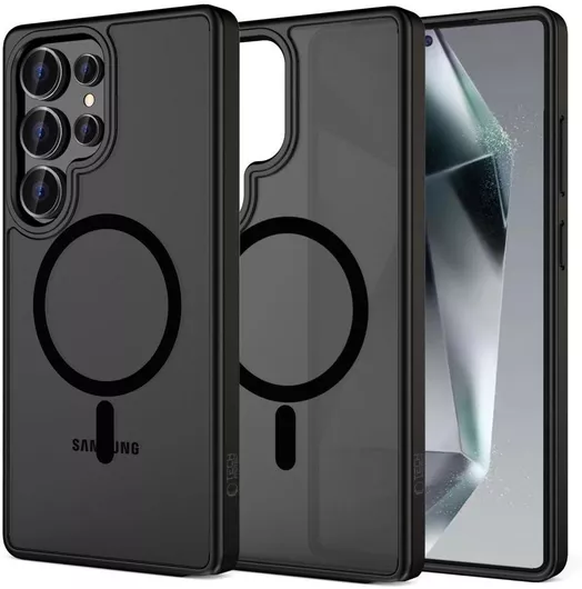 Tech-Protect Magmat Back Cover Πλαστικό/Σιλικόνης 2mm Μαύρο Galaxy S25 Ultra