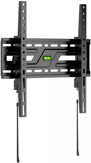 Powertech PT-1372 Βάση Τηλεόρασης Τοίχου έως 75" & 75kg Ασημί