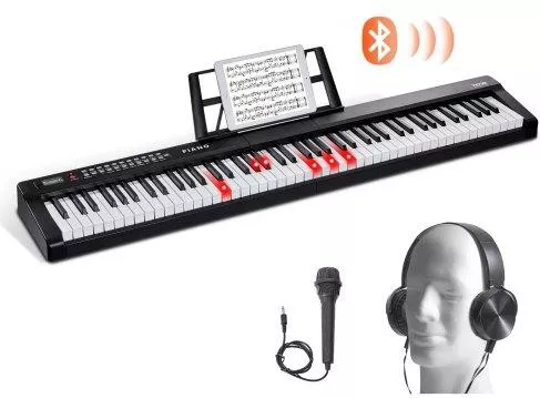 Ηλεκτρικό Stage Πιάνο Vevor 88 Βαρυκεντρισμένα Πλήκτρα 