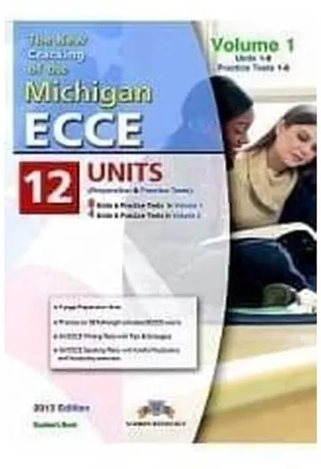 Cracking the Michigan ECCE Practice Tests Teacher's Volume 1 2013