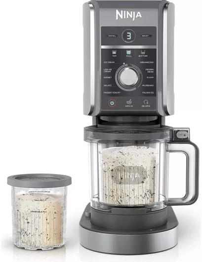 Παγωτομηχανή Ninja Deluxe NC501EU 800W 0.7lt Μαύρo