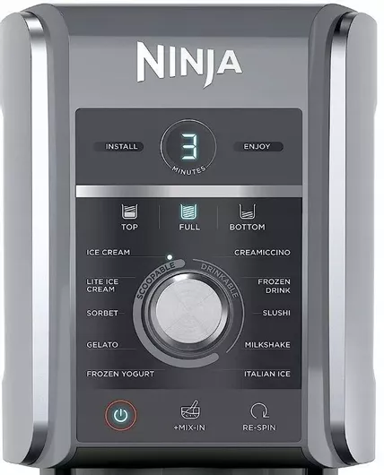 Παγωτομηχανή Ninja Deluxe NC501EU 800W 0.7lt Μαύρo