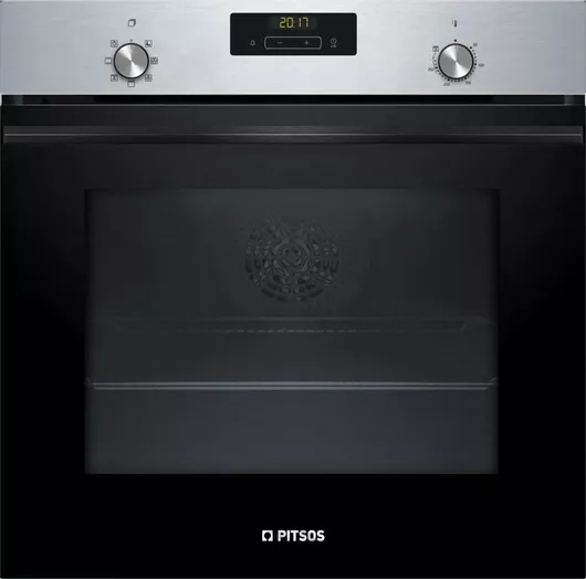 Φούρνος άνω Πάγκου Pitsos PH20M41X3  71lt Χωρίς Εστίες 59.4cm Inox