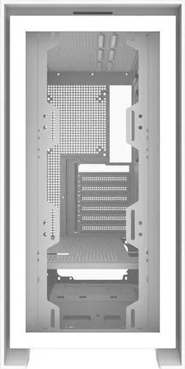 Κουτί Υπολογιστή Darkflash Drx90 Γυάλινη Gaming Midi Tower με Πλαϊνό Παράθυρο Λευκό