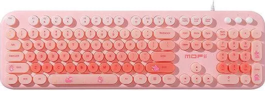 Πληκτρολόγιο Mofii Love Me Αγγλικό US Ροζ