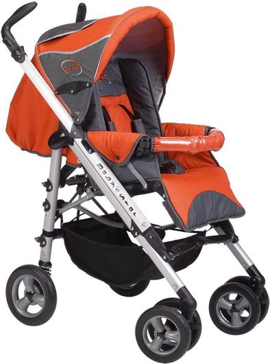 Καρότσι Μωρού Bebe Stars 776-171 Orange από Νεογέννητα Magic System