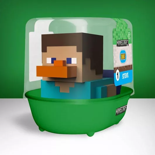 Rubber Duck Minecraft First Edition Tubbz - Steve 10cm