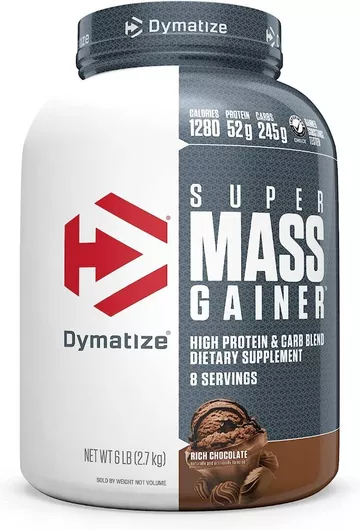 Dymatize Super Mass Gainer Χωρίς Γλουτένη με Γεύση Gourmet Vanilla 2.943kg