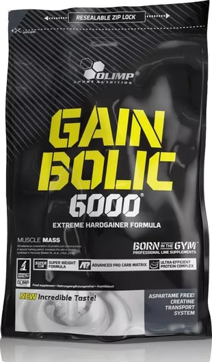 Olimp Sport Nutrition Gain Bolic 6000 με Γεύση Strawberry 1kg